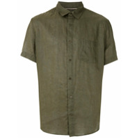 Osklen Camisa Classic de linho - Verde