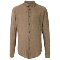 Osklen Camisa Rough thin - Marrom