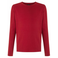 Osklen Suéter Over Solid Cotton - Vermelho