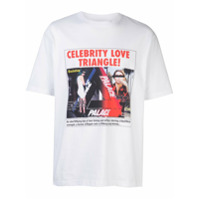 Palace Camiseta Love Triangle - Branco
