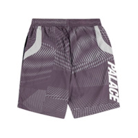 Palace Dazzler shell shorts - Roxo