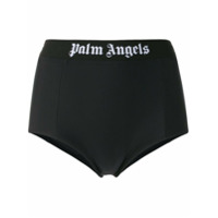 Palm Angels Tape culottes - Preto