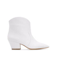 P.A.R.O.S.H. Ankle boot bico fino - Branco