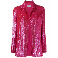 P.A.R.O.S.H. Blazer Gummy com paetês - Rosa