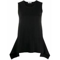 P.A.R.O.S.H. Blusa assimétrica - Preto