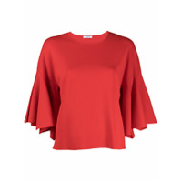 P.A.R.O.S.H. Blusa com manga sino - Vermelho