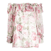 P.A.R.O.S.H. Blusa ombro a ombro - Rosa