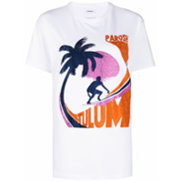 P.A.R.O.S.H. Camiseta com aplicações - Branco