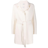 P.A.R.O.S.H. Casaco de tricô com cinto - Branco