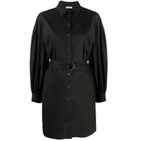 P.A.R.O.S.H. Chemise com cinto - Preto