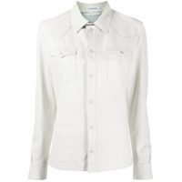 P.A.R.O.S.H. Jaqueta de couro - Branco