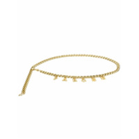P.A.R.O.S.H. logo chain necklace - Dourado