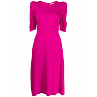 P.A.R.O.S.H. Vestido com mangas franzidas - Rosa