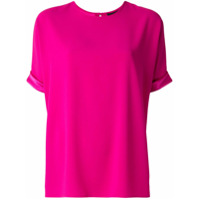 Paule Ka Camiseta modelagem ampla - Rosa