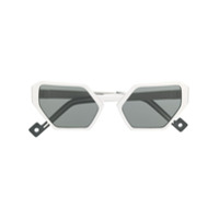 Pawaka Óculos de sol futurista - Prateado