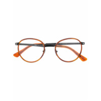 Persol round-frame glasses - Marrom