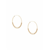 Petite Grand Lorne round earrings - Dourado