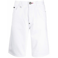 Philipp Plein Bermuda jeans - Branco