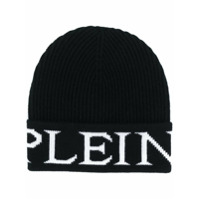 Philipp Plein Gorro com logo - Preto