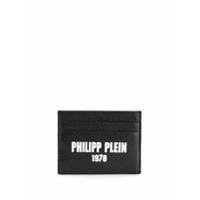 Philipp Plein Porta-cartões com logo - Preto