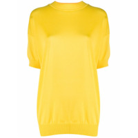 Plan C Suéter mangas curtas - Amarelo