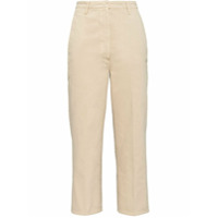 Prada Calça jeans cropped - Neutro