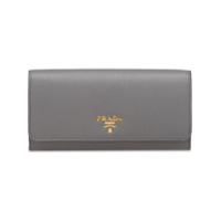 Prada Carteira de couro - Cinza
