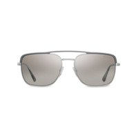 Prada Eyewear aviator sunglasses - Prateado
