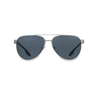 Prada Eyewear Óculos de sol aviador - Preto