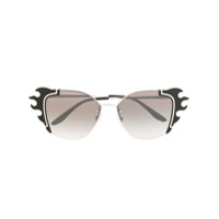 Prada Eyewear Óculos de sol Ornate - Preto