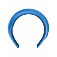 Prada Headband de cetim matelassê - Azul