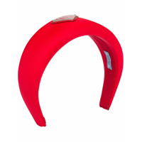 Prada Headband de nylon - Vermelho