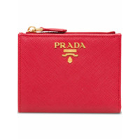 Prada Saffiano leather wallet - Vermelho