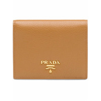 Prada Small Leather Wallet - Marrom