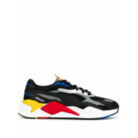Puma panelled sneakers - Preto