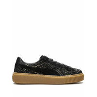 Puma Tênis plataforma Exotic Skin - Preto