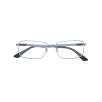 Ray-Ban Armação de óculos quadrada - Metálico
