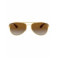 Ray-Ban Óculos de sol aviador - Dourado