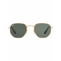 Ray-Ban Óculos de sol hexagonal - Dourado