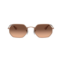 Ray-Ban Óculos de sol Hexagonal Flat - Dourado