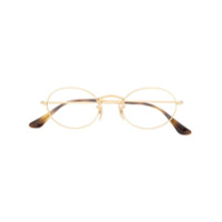Ray-Ban round frame glasses - Dourado