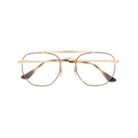 Ray-Ban tortoiseshell glasses - Dourado