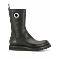 Rick Owens Bota de couro - Preto