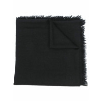 Rick Owens Cachecol de lã alpaca - Preto