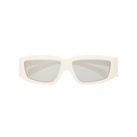 Rick Owens Óculos de sol quadrado - Branco