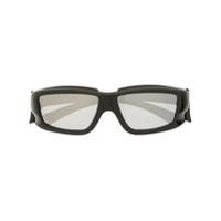 Rick Owens Óculos de sol quadrado - Preto