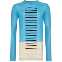 Rick Owens Suéter decote careca - Azul