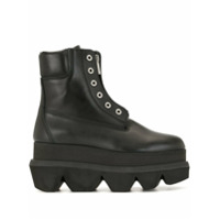 Sacai Ankle boot com plataforma - Preto