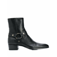 Saint Laurent Ankle boot de couro - Preto