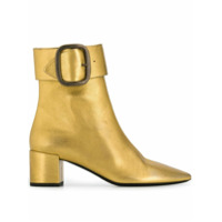 Saint Laurent Ankle boot 'Joplin' 50 - Dourado
